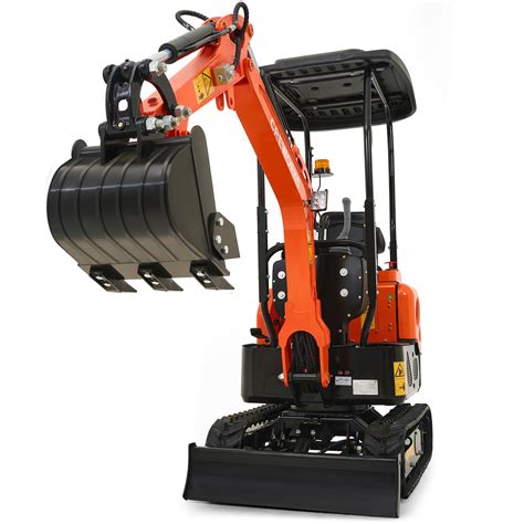 CREWORKS Mini Excavator, 1 Ton Mini Crawler Excavator 